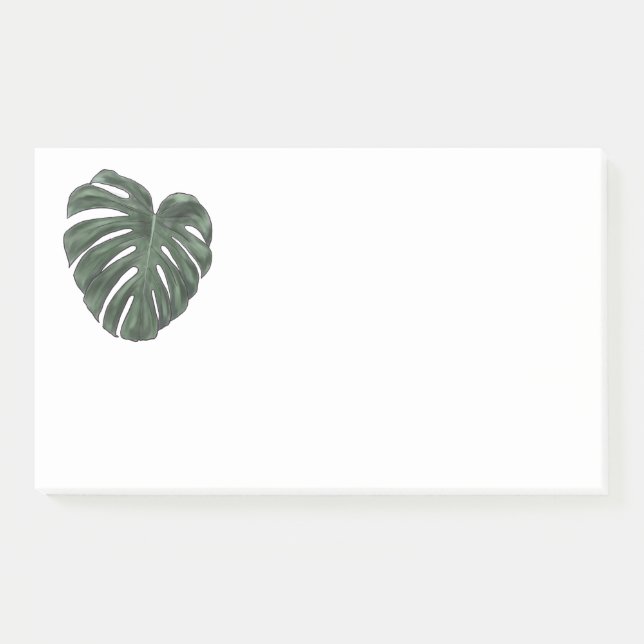 Post-it® Notas pegajosas de Monstera (Anverso)