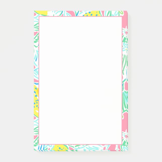 Post-it® Notas pegajosas de Pink Lemon (Anverso)