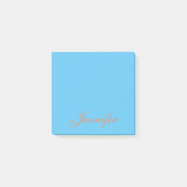 Post-it® Notas pegajosas de publicación personalizada (Anverso)