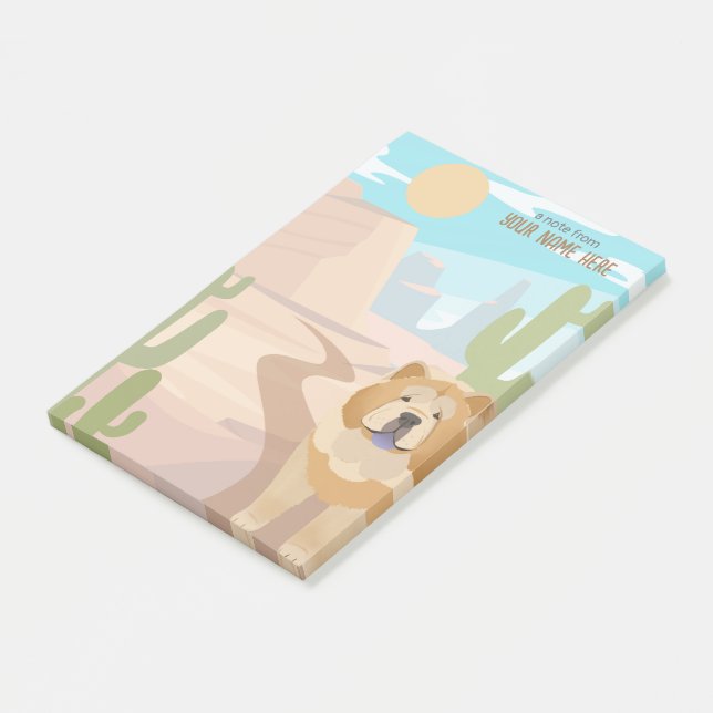 Post-it® Notas pegajosas de SMOOTH CHOW (En perspectiva)