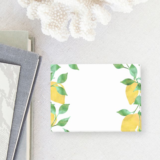 Post-it® Notas pegajosas de Watercolor Lemons (Subido por el creador)