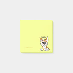 Post-it® Notas pegajosas del dibujo animado en colores