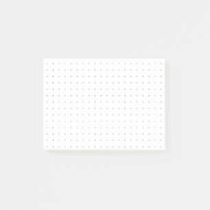 Post-it® Notas pegajosas del papel cuadriculado cruzado de