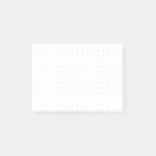 Post-it® Notas pegajosas del papel cuadriculado de la