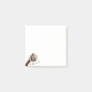 Post-it® Notas pegajosas divertidas Happy Ostrich Smile - T
