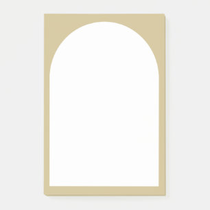 Post-it® Notas pegajosas para el arco elegante