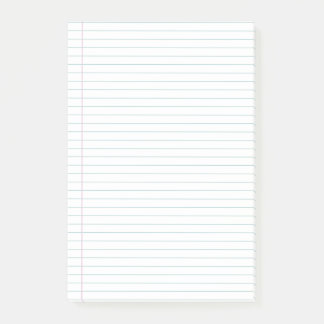 Post-it® Notas pegajosas para portátiles gobernadas