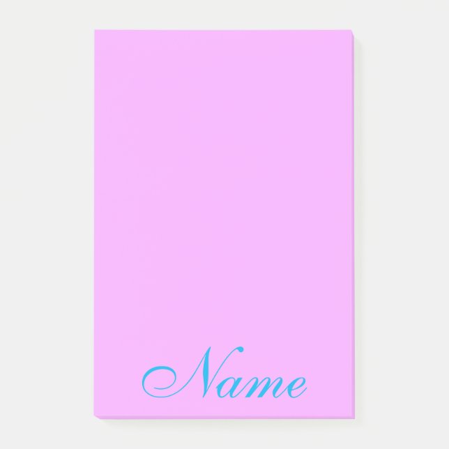 Post-it® Notas pegajosas personalizadas del post-it (Anverso)