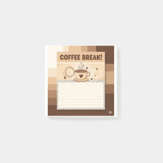 Post-it® Notas pegajosas sobre "Coffee Break"