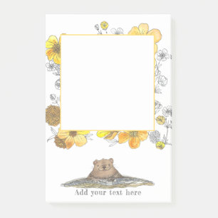 Post-it® Notas personalizadas de Cute Critter