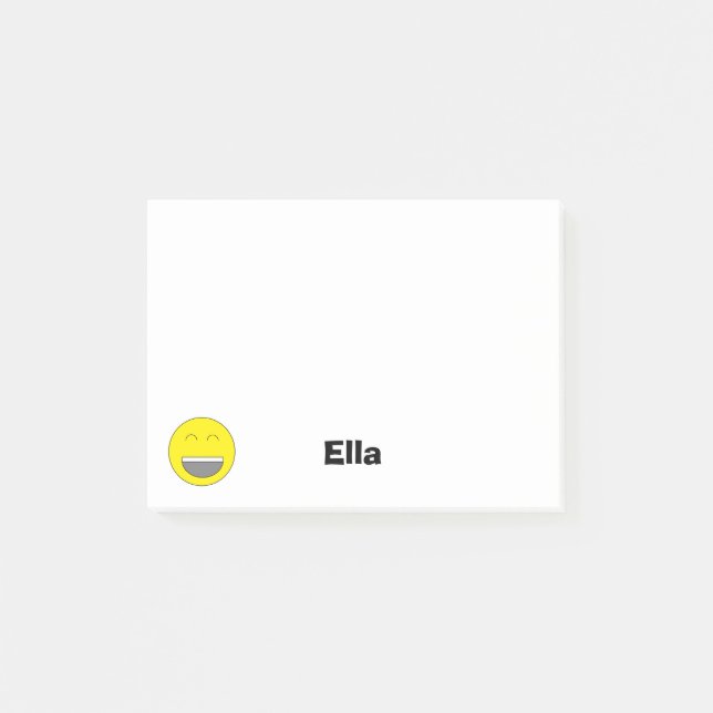 Post-it® Notas personalizadas de la emoji (Anverso)