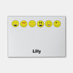 Post-it® Notas personalizadas de las emojis