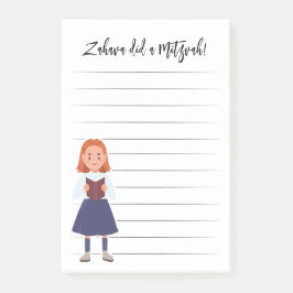 Post-it® Notas personalizadas de Mitzvah