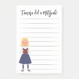 Post-it® Notas personalizadas de Mitzvah