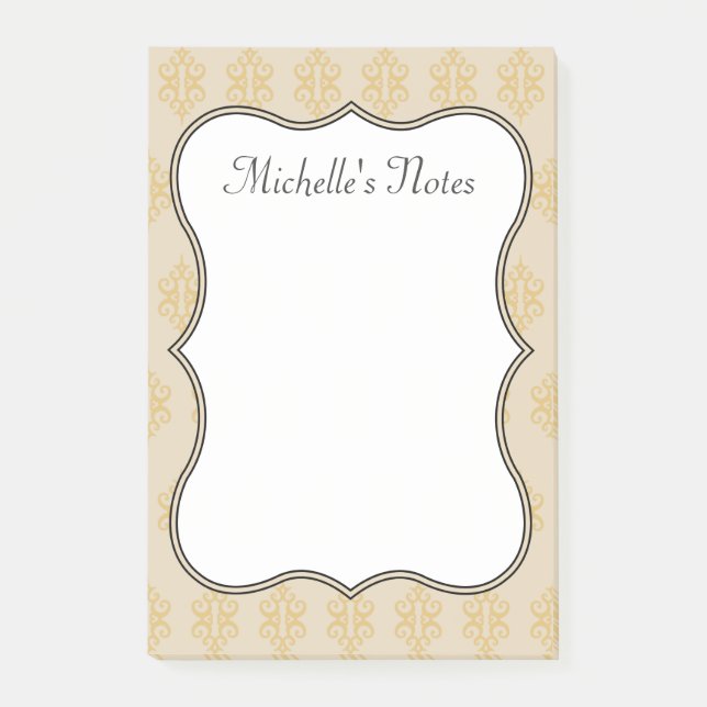 Post-it® Notas personalizadas de vintage Lace (Anverso)