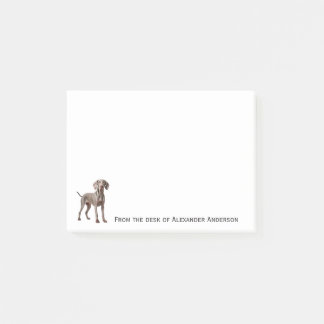 Post-it® Notas Personalizadas de Weimaraner