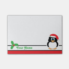 Post-it® Notas personalizadas del Poste-it® del pingüino
