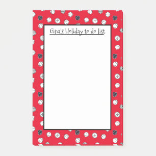 Post-it® Notas personalizadas post-it de Jingle Bells navid