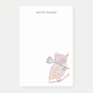 Post-it® Notas personalizadas post-it de Purple Great Horne