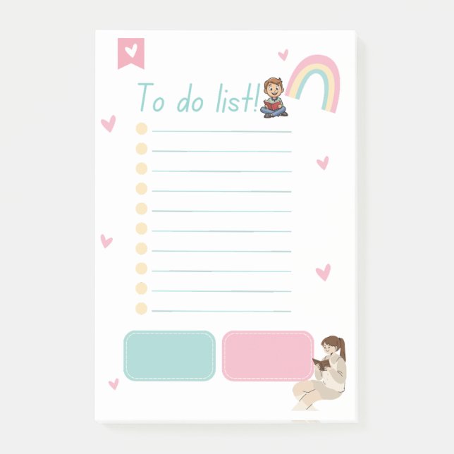 Post-it® Notas por hacer (Anverso)