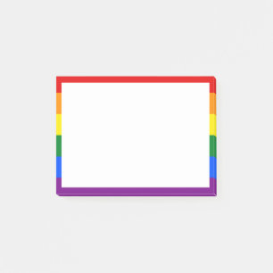 Post-it® Notas post del Orgullo Arcoiris