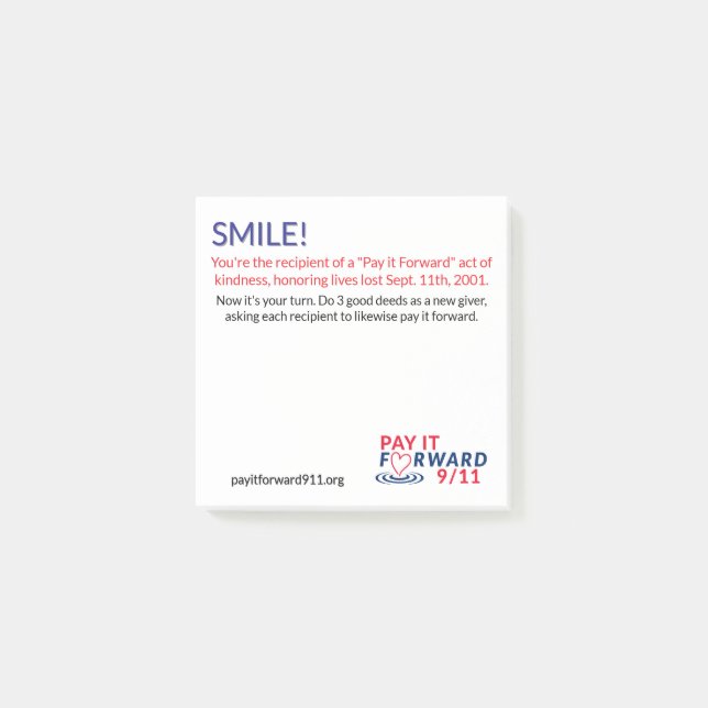 Post-it® Notas Post-it (Anverso)