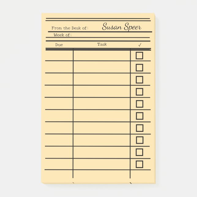 Post-it® Notas Post-it (Anverso)