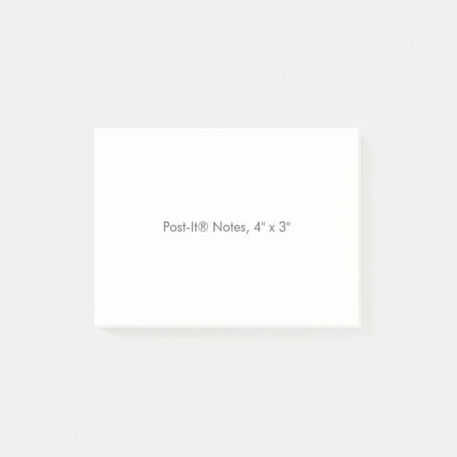 Post-it® Notas Post-It®, 10 cm x 7,5 cm (Anverso)
