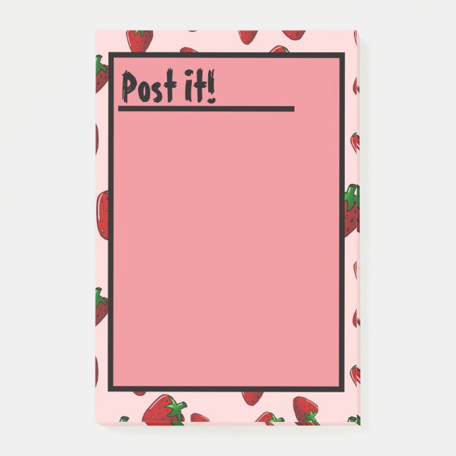 Post-it® Notas Post-It®, 4" x 6" (Anverso)