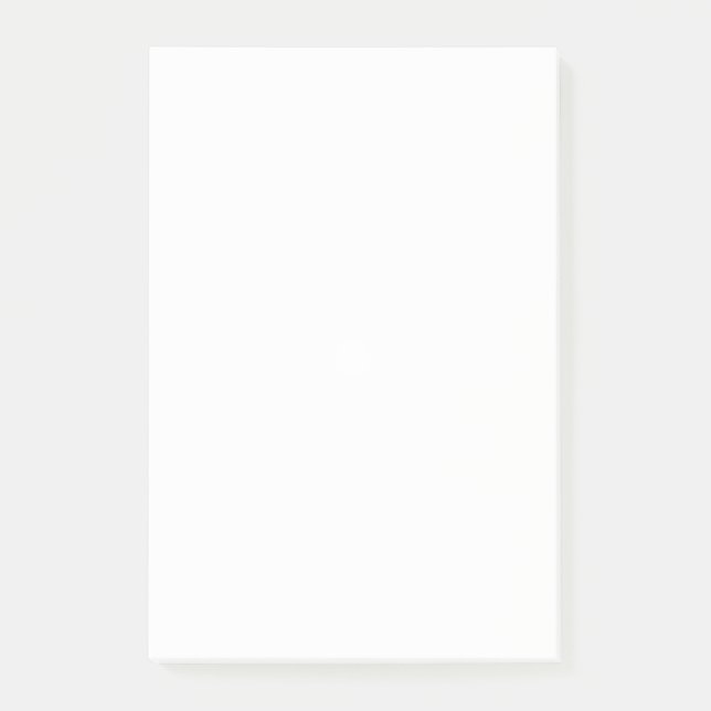 Post-it® Notas Post-It®, 4" x 6" (Anverso)