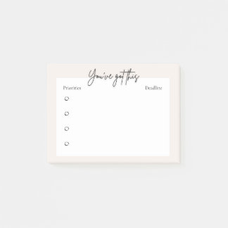 Post-it® Notas Post-it / adhesivas para planificador - dise