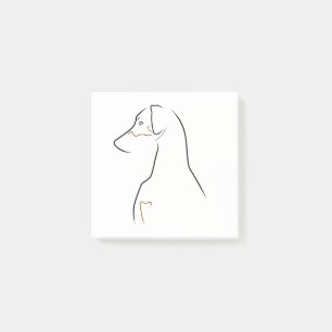 Post-it® Notas Post-it - Arte Natural Eared Line