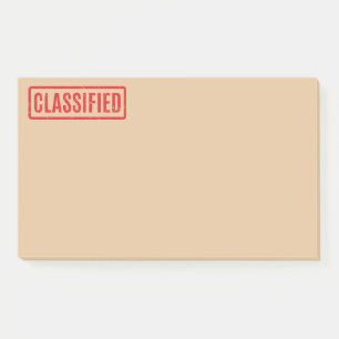 Post-it® Notas Post-it clasificadas estampadas