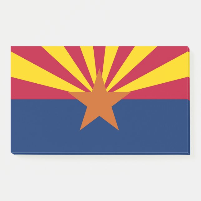 Post-it® Notas Post-it con la bandera de Arizona, Estados U (Anverso)