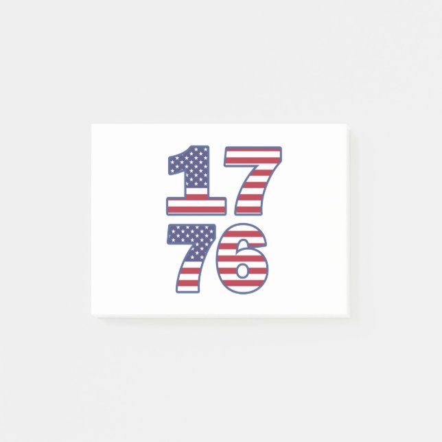Post-it® Notas Post-It de 1776 (Anverso)