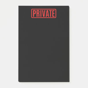 Post-it® Notas Post-it de Black Private