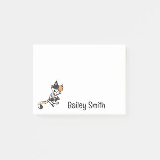 Post-it® Notas Post-it de Calico Cat Personalizado