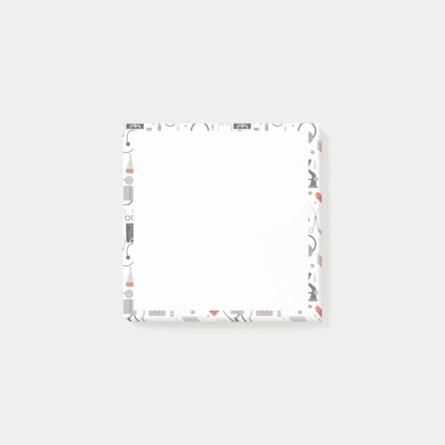 Post-it® Notas Post-it de campo médico (Anverso)