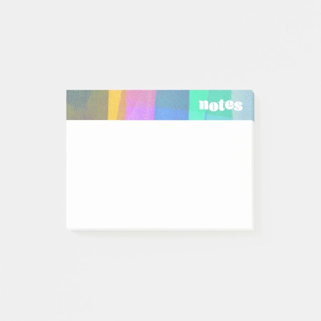 Post-it® Notas Post-it de capas pintadas (Anverso)