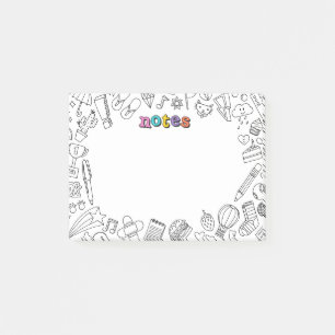 Post-it® Notas Post-it de colorear geniales