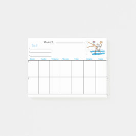 Post-it® Notas Post-it de Fun Weekly Planner
