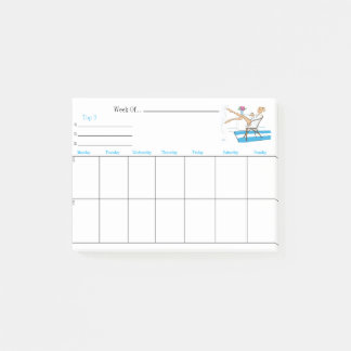 Post-it® Notas Post-it de Fun Weekly Planner