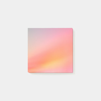 Post-it® Notas Post-it de Gradiente de Sunset suave - Paste