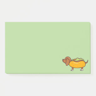 Post-it® Notas Post-it de Hot Dog Dachshund