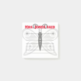 Post-it® Notas Post-It de la Sra. Jones Said