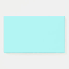 Post-it® Notas Post-It de Light Aqua Blue Jumbo