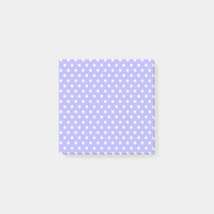 Post-it® Notas post-it de Light    púrpuraPolka Dots