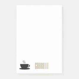 Post-it® Notas post-it de MONOGRAM COFFEE