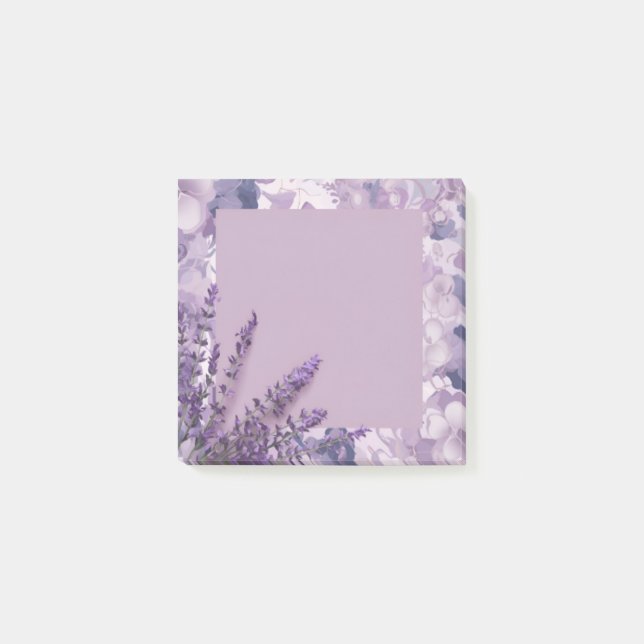 Post-it® Notas Post-it de Pastel Floral (Anverso)