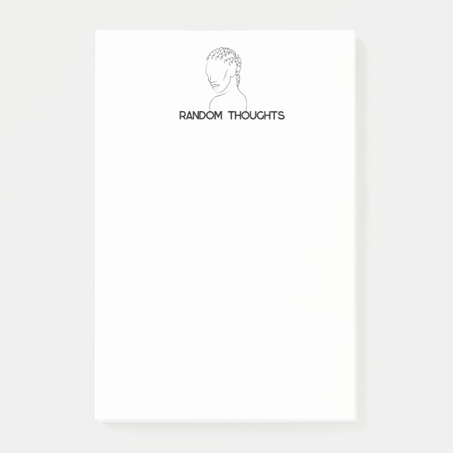 Post-it® Notas Post-it de Random Thoughts (Anverso)